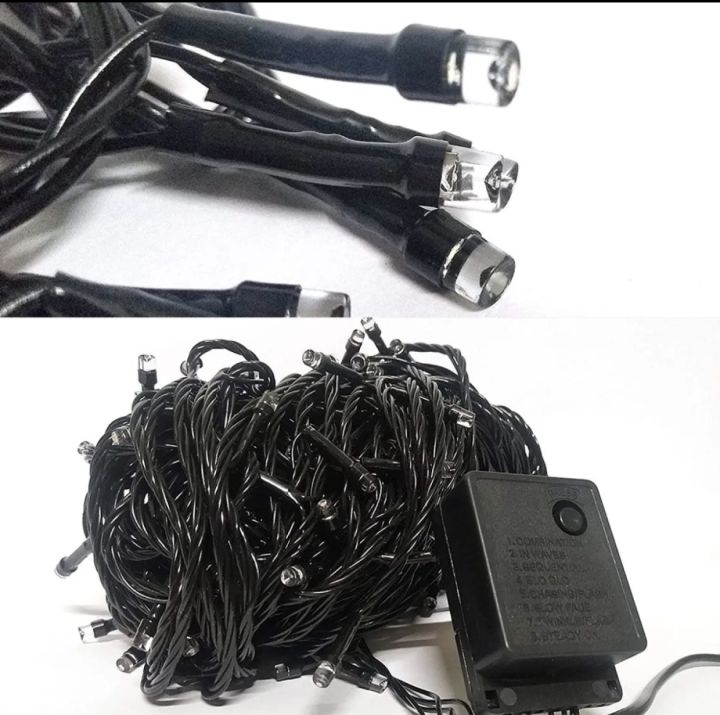 Multicolour%20/%20white%20Multifunction%20100%20LED%20Strip%20Fairy%20light%20-%20Image%202