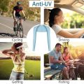 Men/WomenIce Silk Sunscreen Shawl Sports One-piece Shoulder Sleeves for Cycling Arm Long Gloves Sun UV Protection Hand Protector Cover. 