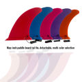 KOKKO 9inch Surf & SUP Single Fin Detachable Center Fin Replacement Quick Release Paddle Board Fin For Longboard, Surfboard And Paddleboard. 