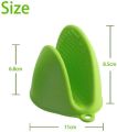 2 Silicone Oven Glove, Non-slip Pinch Mitt MAX. 