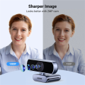 1080P Webcam Full HD Camera for Computer with Dual Microphones. 