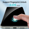 3D Anti Spy Tempered Glass For Google Pixel 9 9 Pro XL Privacy Fingerprint Unlock Screen protector Google Pixel 9 Pro XL Glass. 