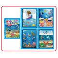 Water Book With Pen Doodle Painting Board Montessori Toys For Children Gift. 