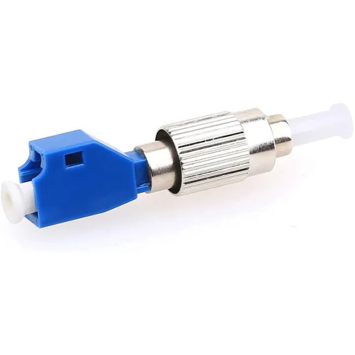6Pcs%20Visual%20Fault%20Locator%20Adapter,%20Hybrid%20Fiber%20Optic%20Connector%20Adapter,Single%20Mode%209/125Um%20FC%20Male%20to%20LC%20Female%20Adapter%20-%20Image%202