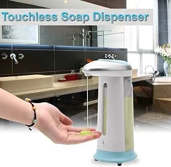 Magic Automatic SOAP DISPENSER Smhd Touch Less Built-In Infrared Smart Sensor-Motion Activated.