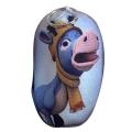 Douyin with the same Rakshasa Haishi funny voice pendant, dinosaur carrying wolf, plush toy doll, watermelon strips can talk. 