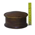 Exquisite Wooden Antique Jewellery Box: Vintage Design for Girls and Boys, Perfect Wedding Ring Storage from Sri Lanka. 