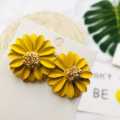 New Korean Daisy Sun Flower Stud Earring Women. 