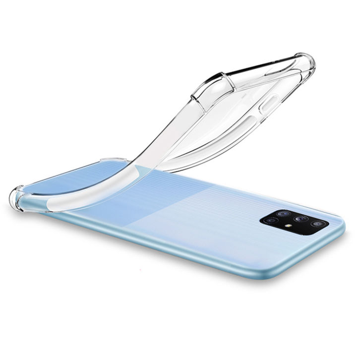 For%20Samsung%20Galaxy%20A51%205G%20Transparent%20Soft%20Gel%20TPU%20Reinforced%20Corners%20Cushion%20Bumper%20Shockproof%20Drop%20Protection%20Case%20Cover%20-%20Image%203