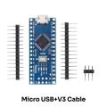 Mini/ Type-C /Micro USB Cable Nano 3.0 With Bootloader CompatibGood productle Nano Controller for Arduino CH340 USB driver 16Mhz ATMEGA328P. 