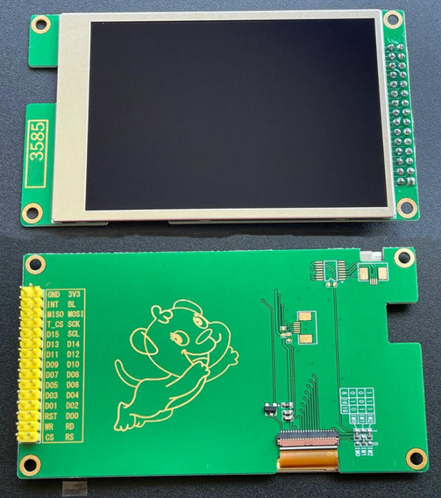 IPS 3.5 inch 45PIN 24Bit 16.7M HD TFT LCD Screen with Adapter Board ...