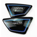 Black Motorcycle  Side Cover Frame Side Covers Panels for Suzuki GN125 GN 125. 