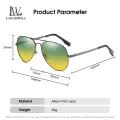 LouisWill Men Sunglasses Night Vision Sunglasses Classic Sunglasses Double Beam Frame UV400 Polarized Sunglasses Eyewear Ultra Light Elastic Leg Anti Glare Glasses Outdoor Sports Driving Sunglasses. 