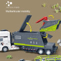 Sanitation Truck Toy Mini Inertia Garbage Truck Toy Realistic Recycling Vehicle Model for Kids No Battery Required Perfect Christmas Birthday Gift Urban Sanitation Truck. 