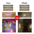 Auoyo Curtain Lights 300 LED Curtain Fairy String Lights with Remote USB Plug in Copper Wire Lights for Bedroom Wedding Party Home Garden Indoor Wall Christmas Decorations. 