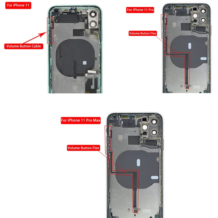 Volume%20Button%20Flex%20Cable%20for%20iPhone%2011%20Pro%20Max%20Mute%20Silent%20Switch%20and%20Sound%20Keyboard%20Ribbon%20Replacement%20Part%20-%20Image%205