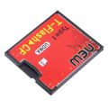 Red Black T-Flash to CF type1 Compact Flash Memory Card UDMA Adapter. 