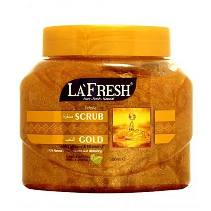 Orginal La Fresh Gold Scrub 500ml