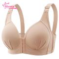Muses Mall Non-wired Push-up Bra Comfortable Front Closure Push Up Bra for Women Soft Breathable Adjustable Straps No Wire Padded Solid Color Lady Bra Ideal for Southeast Asian Buyers Adjustable Shoulder Strap. 