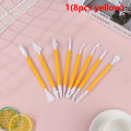 8/14pcs Plastic Clay Sculpting Set Polyform Sculpey Set Polymer Modeling Clay Tools. 