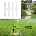 LKPCIGCXM 20Pcs Plastic Grass Trimmer Blades Lawn Mower Trimmer Accessories Lawn Mower Blade Cordless Trimmer Garden Tool. 