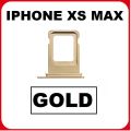 Apple iPhone XS Max SIM Card Tray gold. 