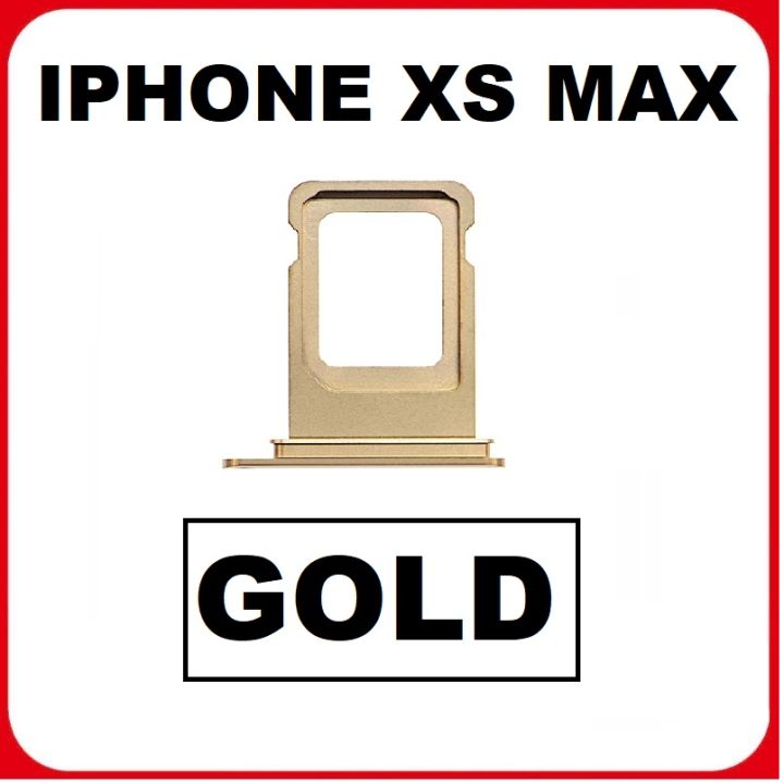 Apple iPhone XS Max SIM Card Tray gold