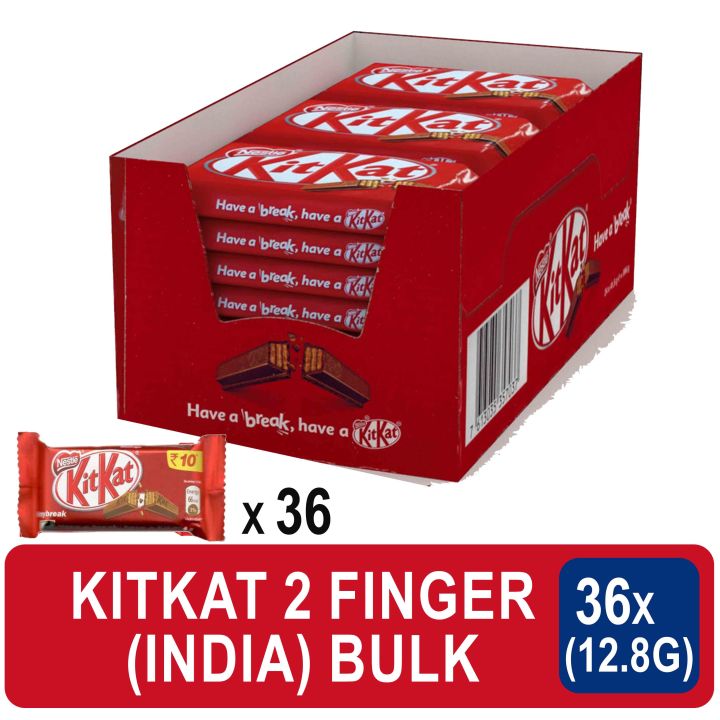 Kit Kat, 12.8g - Pack of 36 (Bulk)