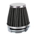 35mm-Clamp-on Motorcycle Air Filter Cleaner Mushroom Head Double Foam TapePod Filter Universal Motorbike Accessory. 