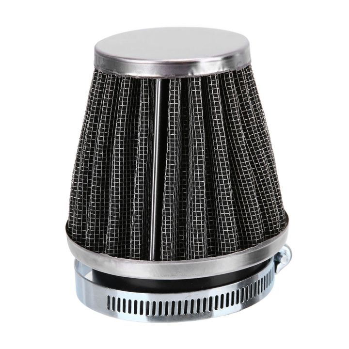 35mm-Clamp-on Motorcycle Air Filter Cleaner Mushroom Head Double Foam TapePod Filter Universal Motorbike Accessory