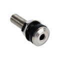 1Pc Motorcycle Wheel Valve 33mm Motorbike Scooter Bike Quad Tubeless Mountain Tyre Valve Dustcap General-purpose. 