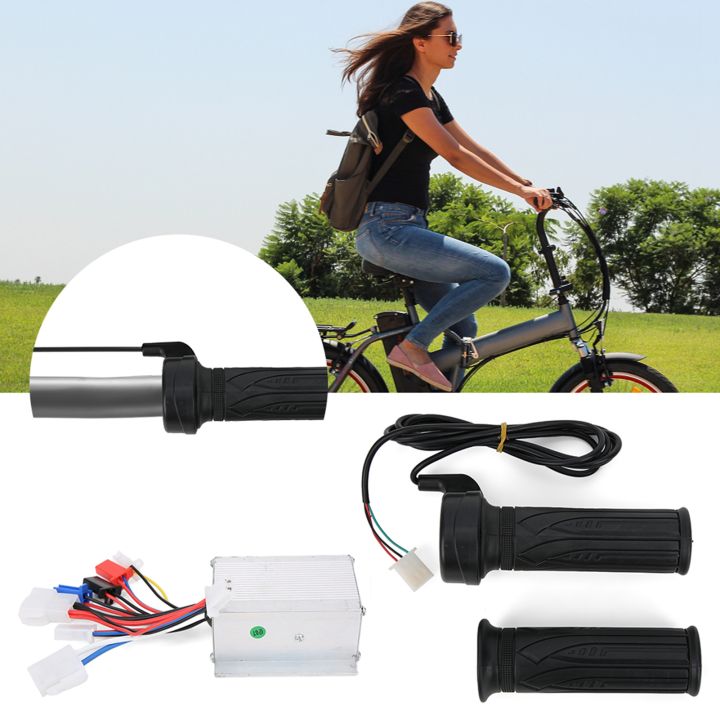 E‑Bike Controller Set 24V Handlebar For Bicycle Scooters Mountain Bike Ebike