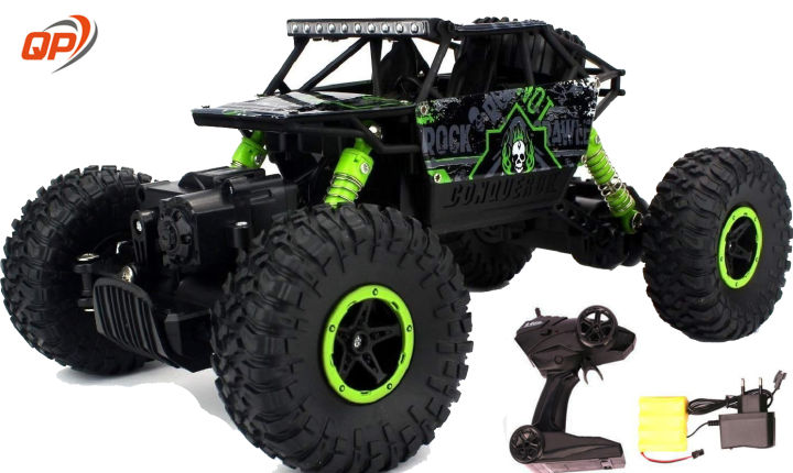 RC Rechargeable ROCK CRAWLER OFF ROAD (4 x 4) HIGH Speed Climbing Rally JEEP / Truck 2.4Ghz Version