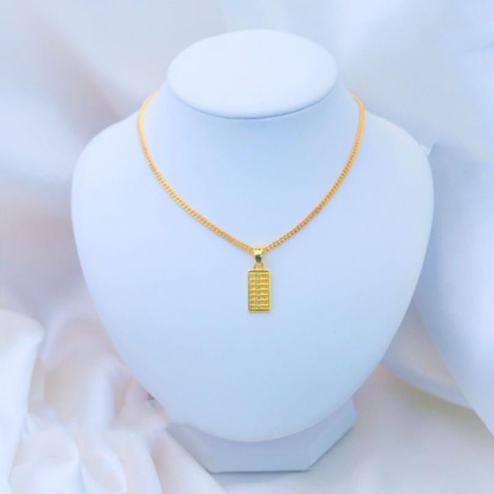 Gold%20necklace%20916%20original%20auction%20Abacus%20necklace%20men%20pendant%20chain%20for%20women%20luxury%20jewelry%20for%20girlfriend's%20birthday%20gift%20hypoallergenic%20fashion%20jewellery%20yp755%20-%20Image%203