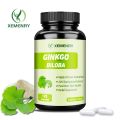 Xemenry PURE GINKGO BILOBA Made with Pure Organic Ginkgo Leaf - Concentrate attention and promote blood circulation - Clears brain fog and boosts logical thinking. 