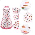 Leiyan2025 Boy Suit Children's Apron Kitchen Kids Toddler Cooking Girl Chef Kits White Hat Aprons. 