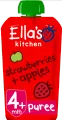 Ella's Kitchen Organic Strawberries and Apples Baby Pouch 4+ Months 120g. 