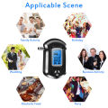 AT6000 Alcohol Tester with 10 Mouthpieces Professional Digital Breath Breathalyzer with LCD Display Screen. 