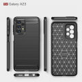 73 20 A23 Axy A13 Phone Case For Case Matte Soft T53 A73Galaxy For Samsung A33 A 5G Phone PU Carbon Fiber on Gala 33 5322 Back Cover. 