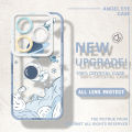 YYDS for Infinix Smart 8 Tecno Pop 8 Spark 20C 20 Hot 40i Spark Go 2024 Back Cover Astronaut Buddy Transparent Silicone Soft Case full lens protection Ultra Thin Phone Cover. 