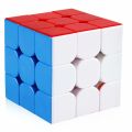 Stickerless Rubik's Speed Cube 3x3x3 Smooth Magic Rubix Cube. 