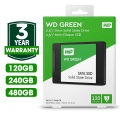 WD 120GB 240GB 480GB Western Digital Internal PC SSD Solid State Drive - SATA III 6 Gb/s, 2.5"/7mm, Up to 550 MB/s. 