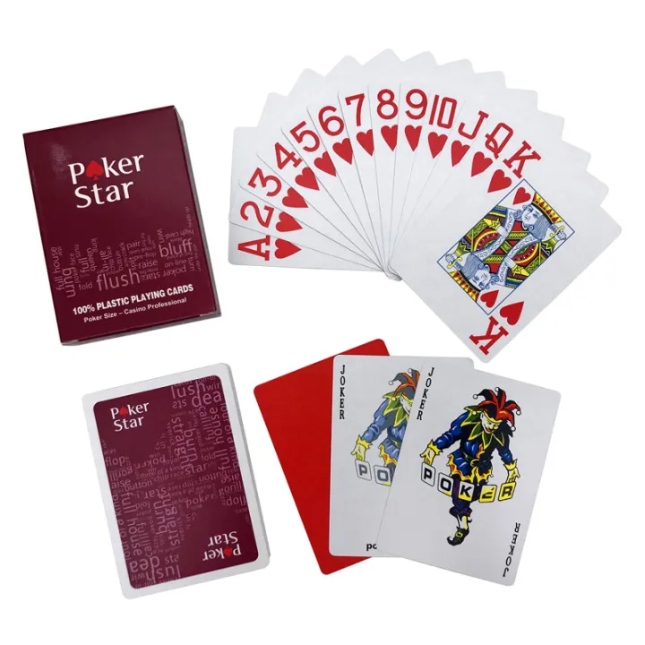 %E3%80%90The%20Timber%20Loft%E3%80%91New%20Hot%202%20Sets/Lot%20Texas%20Holdem%20Plastic%20playing%20card%20game%20poker%20cards%20Waterproof%20and%20dull%20polish%20poker%20star%20Board%20games%20qenueson%20-%20Image%204