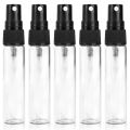 In Stock 5Pcs/Set Clear Glass Spray Bottle Perfume Bottle Empty Bottle. 