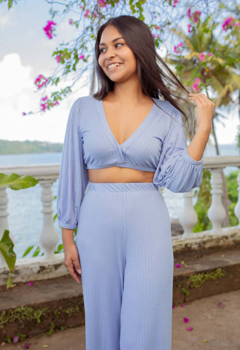 Juniper Co ord Set-Light Blue