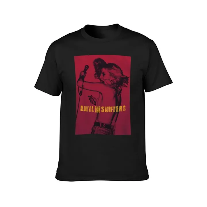 Amyl%20and%20The%20Sniffers%20Red%20and%20Yellow%20T-Shirt%20sports%20fans%20aesthetic%20clothes%20mens%20vintage%20t%20shirts%20-%20Image%202