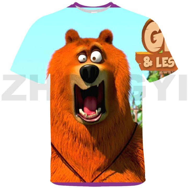 Children%20Grizzy%20and%20The%20Lemmings%203D%20T-shirt%20Boys%20Hot%20Cartoon%20Graphic%20T%20Shirts%20Summer%20Anime%20Clothes%20Women%20Daily%20Casual%20Tees%20Tops%20-%20Image%203