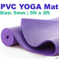 Yoga Mat 4mm with Free Bag - Non Slip, Washable, Moisture. 