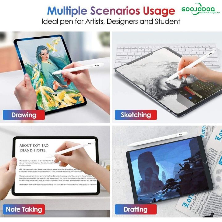 GOOJODOQ%20Stylus%20Pen%20For%20iPad%20Air%204%20iPad%20Pencil%20For%20iPad%207th%208th%209th%20Gen%20with%20Palm%20Rejection%20-%20Image%207