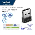 PROLiNK DH-5102U AC11 AC650 Wireless MU-MIMO dual-band WIFI Adapter. 